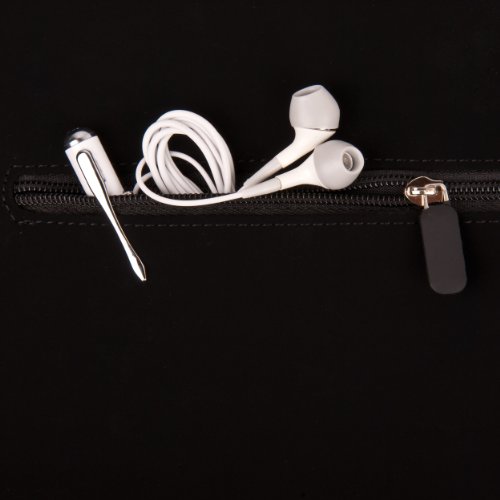 SumacLife schwarz MIcrofiber Microfaser-Hülle Shock Resistant Stoßfest Pouch Notebooktasche 39,6 cm (15,6 Zoll) Notebook für Acer Aspire Style Sony Vaio Asus Fujitsu Lifebook Samsung Serie Toshiba Satellite Apple Macbook Pro HP (schwarz-Lila) - 7