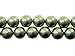 Produktbild Creative-Beads Muschelkernperle olive 12mm,Strang 40 cm, zum selber machen von Schmuck, Deko und basteln