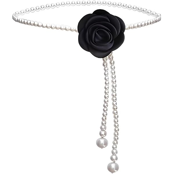 Cintura Con Fibbia Quadrata Perle BESPORTBLE - Elegante E Elastica Per Donna