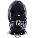 Produktbild Raycity Schwarzes Leder Kostüm Gimp Maske Hood Style 3
