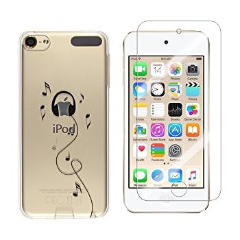 Housse Portefeuille Cloutée Noire Pour IPod Touch 5/6/7 & IPhone 4/5 - Anti-choc Avec Lanière