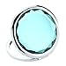 Folding Makeup Mirror - TOOGOO(R)Travel Compact Pocket Crystal Folding Makeup Mirror ,Ocean Blue