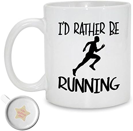I'd Rather Be Running | 11oz Printed Ceramic Mug