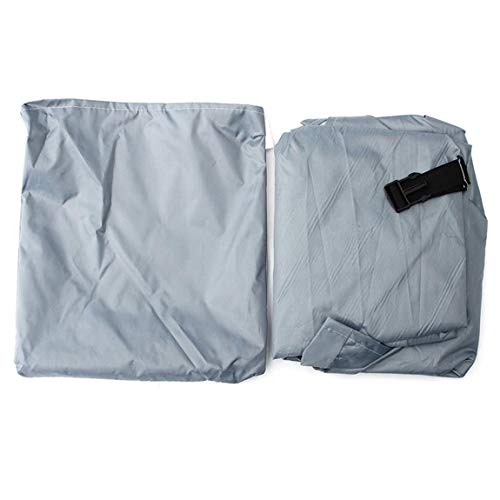 Preisvergleich Produktbild xcbvdfhfgjgh Universal Anhängerkupplung Abdeckung Wasserdicht Anti UV Regen Schnee Staubschutz Camping Car Cover für Wohnwagen Anhänger - Grau