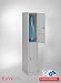 Produktbild Garderobenschrank, Schließfach, Spind, Umkleideschrank, Kleiderschrank Abteilbreite 30 cm 2-türig