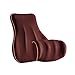 Produktbild YSCCSY Autositz Taille Nackenstützkissen Auto Memory Foam Nackenstütze Kissen Set Wirbelsäule Schützen Orthopädische Kissen, 2 Stücke,Brown