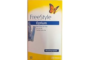 Abbott Freestyle optium 50 Glucometer Strips