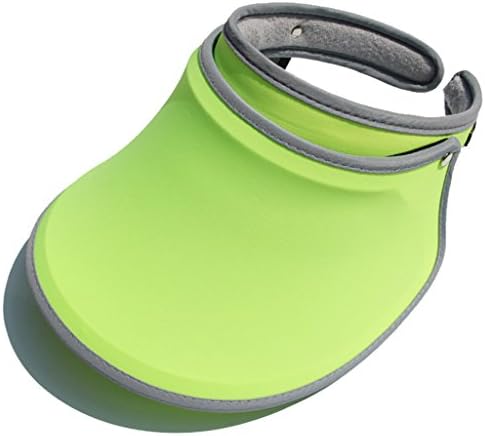 WENJUN Hat Female Summer Bike Sunscreen Cover UV Sun Visor With Lens Sun Hat Slim (Color : Green with lenses)