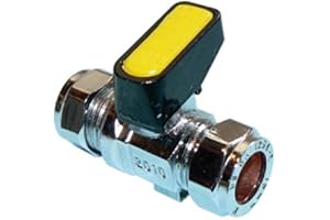 BOUNCE GENERATION 10mm Metrogas Mini Lever Gas Ball Valve - Pack of 2