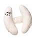 1PCS Babies Children Travel Car Head Protection Adjustable Soft Pillow (white)