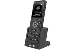 fanvil W610W téléphone fixe Noir 4 lignes Wifi