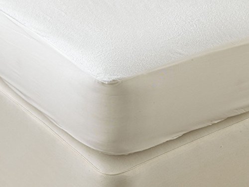 Terry Towelling Waterproof Pillow Protector Cover , Anti-allergy, Anti-Microbial, Allergy and Stain Free - PILLOW PROTECTOR