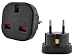 Produktbild Reiseadapter UK Adapter auf EU Euro Stecker Netzadapter Reisestecker #3044