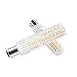 ★「Konstante Helligkeit」1er Pack B15D 8.5W LED Lampe (Warm Weiß 3000K). Kein Flackern, Eine konstante Helligkeit mit 1105 LM wirkt gegen den Augenschutz sehr gut;
