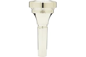 Denis Wick 5880-0AL Classic Bass Trombone Mouthpiece, Silver Plated