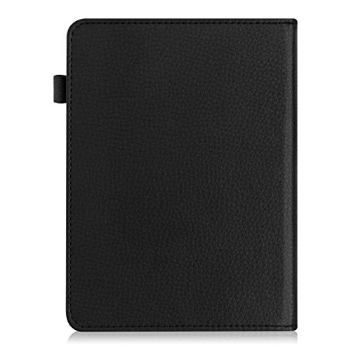 kwmobile Flip Hülle Case für Kobo Aura H2O – eReader Tasche Schutzhülle Cover Kunstleder Bookstyle in Schwarz - 3