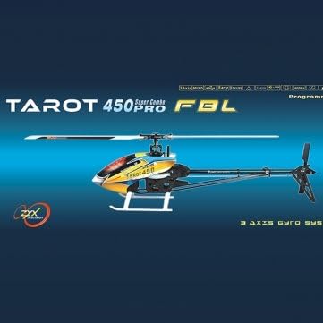 Tarot 450 PRO V2 FBL Flybarless RC Helicopter KIT --- Color:Silver