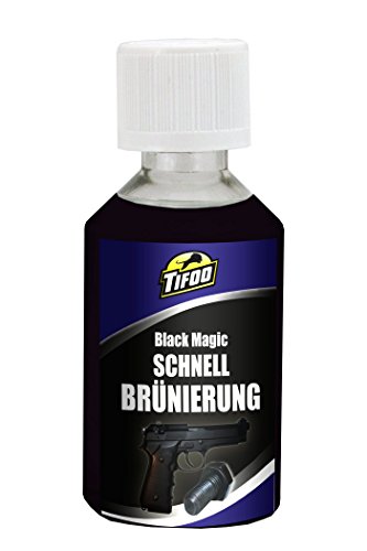 Schnell-Streich-Brünierung Black Magic (50 ml) – Schnell und einfach selbst brünieren bzw. Stahl schwärzen