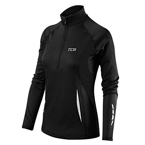 TCA Femme Winter Run Veste de Course & Sport Hiver Thermique à Manches Longues