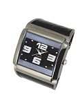 Jean Patrick Damen-Armbanduhr Analog Edelstahl schwarz 770529