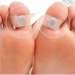 Sellify Package B : 10 sets a lot magnet lose weight new technology healthy slim loss toe ring sticker silicon foot massage feet