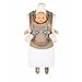 We Made Me Pao Papoose 3-in-1 Front and Back Baby Carrier (Pebble)