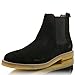 Produktbild SHOOT Herren Chelsea Boot Wildleder Schuhe (42 EU, Black)