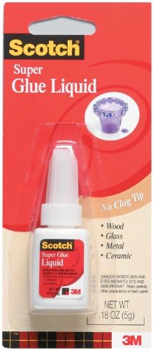 3M Scotch Super Glue Liquid-.18oz