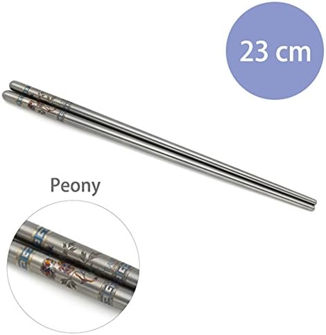 TiANN Titanium Chopsticks-Peony