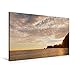 Produktbild Premium Textil-Leinwand 90 cm x 60 cm quer, Wunderbarer Sonnenaufgang am Meer East Cape Neuseeland | Wandbild, Bild auf Keilrahmen, Fertigbild auf ... jedes neuen Tages. (CALVENDO Natur)