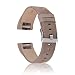Produktbild Charge 2 Armbänd, CAM-ULATA Echtes Leder Band Ersatz Armbänd Uhrenarmbänder Ersatzband Armband für Fitbit Charge 2 Sport Fitness Tracker Aktivitätstracker Sportmessgeräte, Grau