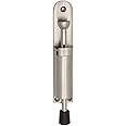 ZEROplus Foot Operated Door Holder, Visible Screw Fixing, Satin Nickel Plated, Z920-SNP