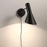 Ajustable: lámpara de pared Puede ajustar el ángulo de la iluminación, excelente efecto de luz y luz, la lámpara de pared led se puede usar con varias paredes texturadas para realzar la belleza.