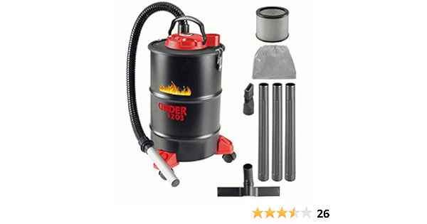 Aspiracenere per ceneri calde Valex Cinder 1203 20lt : Amazon.it: Casa e  cucina