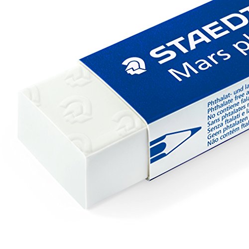 Staedtler 52650BK4DA Mars plastic Radiergummi (4 Stück im Set, Premium-Qualität Made in Germany, geringe Krümelbildung, erstklassige Radierergebnisse, kein Abfärben, absolut alterungsbeständig) - 3