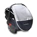 Munchkin Infant Car Seat Comfort Canopy (Protects Against the Elements Includes Zippered Carry Case)