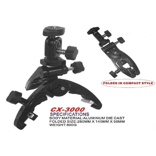 CowboyStudio Leichte Universal Kamera/Camcorder Multi -Clamp- Pod Stativ CowboyStudio Leichte Universal Kamera/Camcorder Multi -Clamp- Pod Stativ