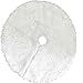 Produktbild Level Reines Snowy White Plüsch mit Non-Woven Stoff Weihnachtsbaum Rock für Festival-Dekoration