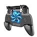 Produktbild Lieja Phone Gamepad Trigger for Fire Pubg,Mobile Game Controller mit Kühler 2000 mAh Battery, [Upgrade Version] Handy Gamepad für 4-6.3 Zoll Smartphone