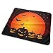Produktbild Kotdeqay Portable Changing Baby Diaper Pad, Pad Baby, Soft Urine Pads Absorbent Washable Mattress Change Mat for Infant - Halloween Bats and Pumpkin(65x80cm)
