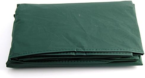 Durable Waterproof 6 Seater Patio Furniture Protection Cover (Material: Woven/Polyethylene, Color: Green, Width: 104cm)