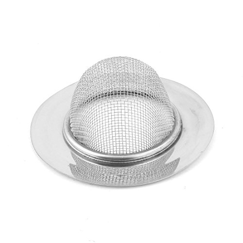 Küchenabfluss Sink Sieb Müll Stopper Korb Filter-Silber-Ton - 2