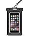 Price comparison product image Floating Waterproof Case, Kosse Float CellPhone Dry Bag Pouch for iPhone 7 6S 6,6S Plus, SE 5S, Samsung Galaxy S7, S6, Note 5 4, HTC LG Sony Nokia Motorola up to 6.0" diagonal -Black