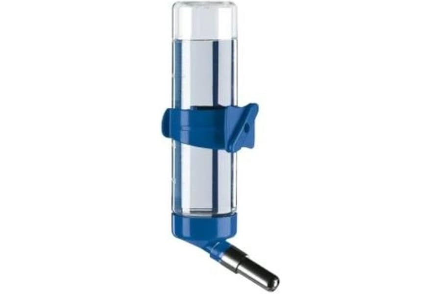 Water Dispenser for Hamsters and Rodents FPI 4661 DRINKY, 150 cc, Suitable for Mesh Cages, Mixed Colours