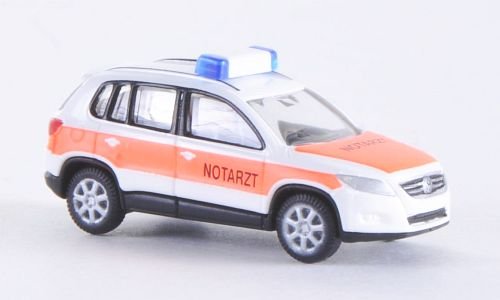 Preisvergleich Produktbild VW Tiguan, Notarzt, Modellauto, Fertigmodell, Wiking 1:160