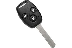 Alamor 3 Button Remote Key Fob 433Mhz Id48 compatible with Hon-da Accord 2003-2005 Crv 2005-2006