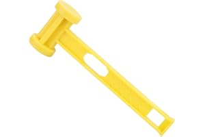 MAGT Marteau, Portable en Plastique Terre Clous Marteau Tente Légère Peg Marteau Camping en Plein Air Outils Accessoires