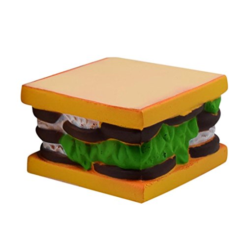 Bringbring Squishies Squeeze Sandwich Bread Squishy Slow Rising Squeeze Collection Cure Toy