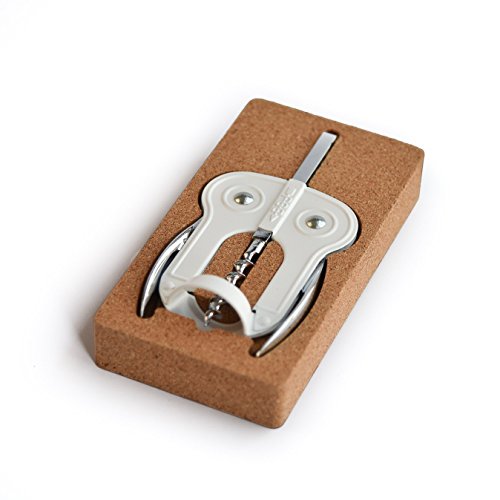 Boj Olaneta Hibou Double Levier Style Tire-Bouchon, Blanc, 30 x 30 x 30 cm