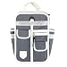 Produktbild Goodordering Kinder-Mini-Rucksack mit Mehreren Taschen, Retro-Stil, Unisex, Graphit/Grau